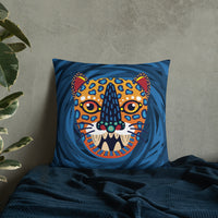 Mayan Jaguar Pillow