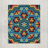 Huichol Throw Blanket - Pop You