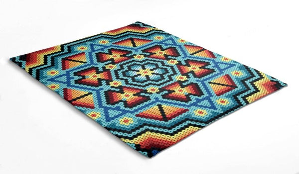 Huichol Throw Blanket - Pop You