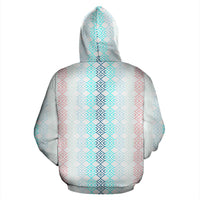 Mexican pattern pastel color hoodie - Pop You