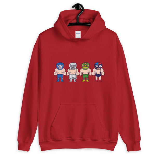 Mexican wrestlers Unisex Hoodie - Pop You