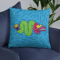 Quetzalcoatl Pillow - Pop You