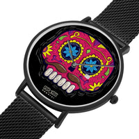 Sugar Skull Watch Mexican Folk Art - Pop You
